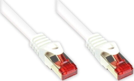 Good Connections Alcasa Good Connections Patch-Kabel Rj-45 M Rj-45 M 1.5 M Paare In Metallfolie Pimf Kategorie 6 Halogenfrei Weiß 8060-015W