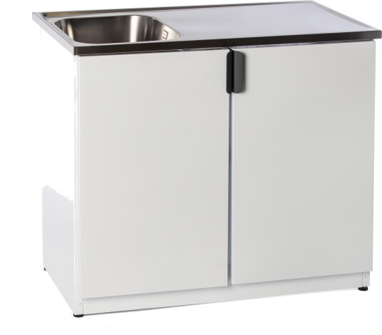Nimo TB 1000 T Vaskebenk titan, høyre, Vaskerom