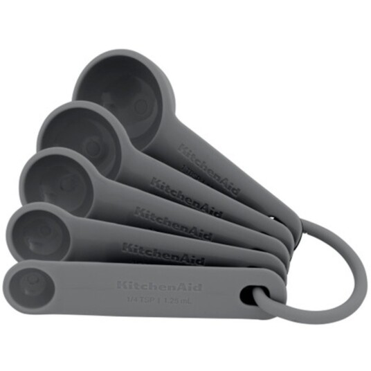 Kitchenaid Måleskjeesett 5 deler charcoal grey