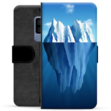 Samsung Galaxy S9+ Premium Lommebok-deksel Isfjell