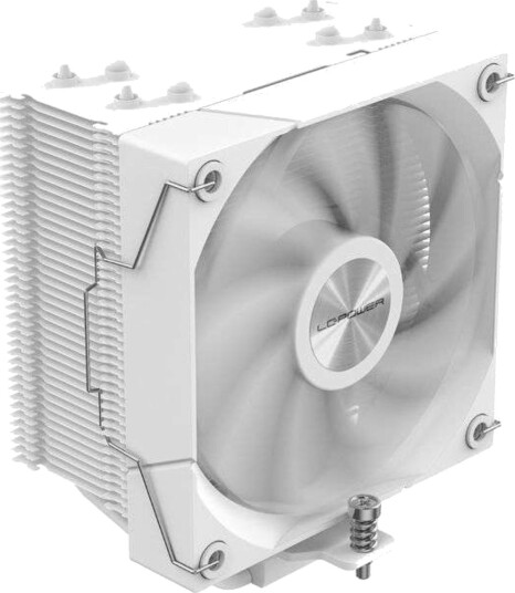 LC-Power LC-CC-120-W4 CPU-kjøler 12 cm Intel/AMD sokler Hvit LC-Power LC-CC-120-W4 CPU-kjøler 12 cm Intel/AMD sokler Hvit