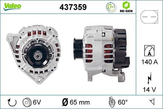 Dynamo VALEO 437359