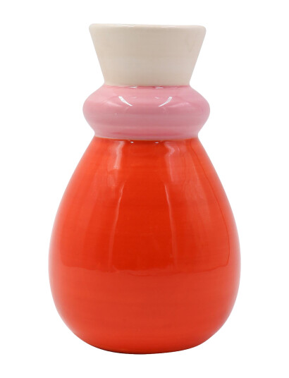 Que Rico Vase - Carolina - Amor Del Color - Multi/patterned - 15 CM Que Rico Vase - Carolina - Amor Del Color - Multi/patterned - 15 CM