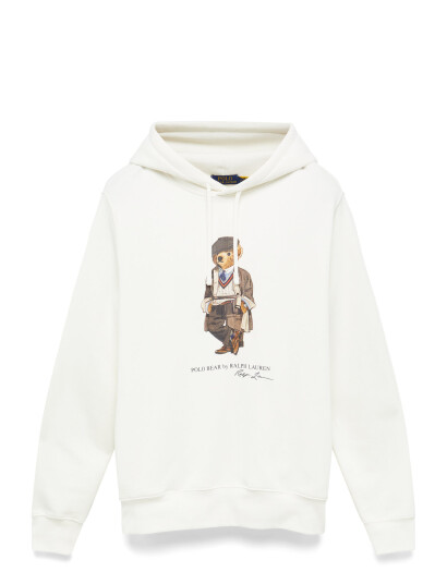 Polo Ralph Lauren Polo Bear Fleece Hoodie - White - XL