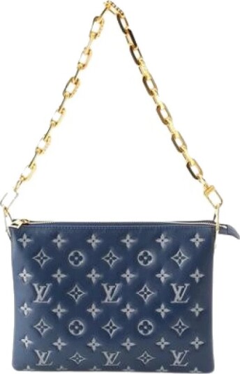 Louis Vuitton Vintage Dame Pre owned Blå ONE SIZE,