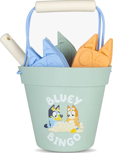 Swim Essentials Sand Set 4 Pcs Silicone Bluey Green ONE SIZE