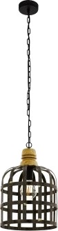 Eglo Oldcastle Pendellampe Ø315 Antikk Brun