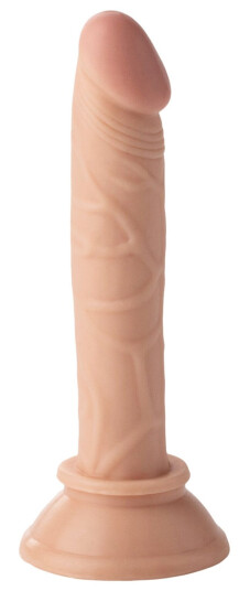 Willie City Realistisk Dildo med Sugekopp 14,5 cm    - Beige