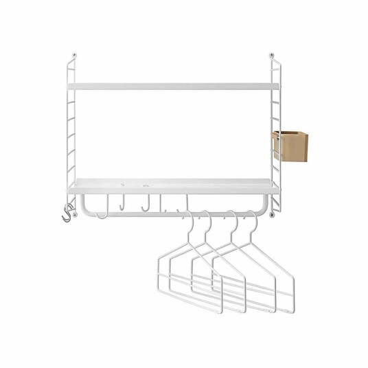 String Entré vegghylle hvit