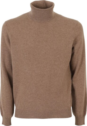 Filippo De Laurentiis Herre Strikkevarer Beige M,