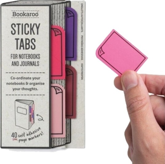 If Bookaroo Selvklebende Bokmerker Rosa If Bookaroo Selvklebende Bokmerker Rosa