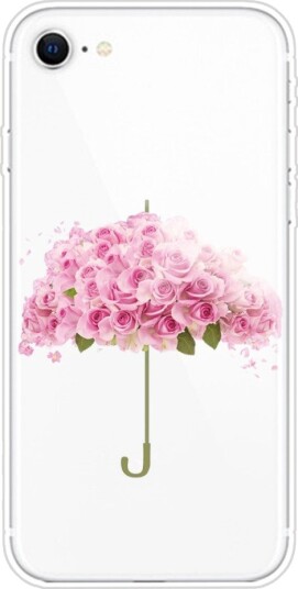 Trolsk Mobildeksel Blomstrete Paraply (iPhone SE3/SE2/8/7)