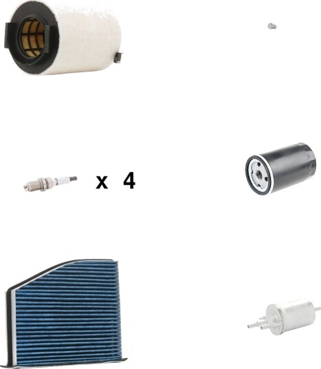 Servicepakke RIDEX 4682P6717