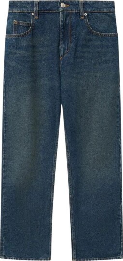 Marant étoile Dame Jeans Blå 2XS,