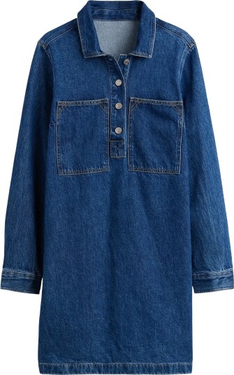 GAP Denim Shift Mini Dress From The Gap Collection Blue S