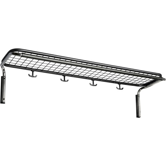 Essem Design Classic 651 Hattehylle Enkel Svart / Chrome 100 cm Essem Design Classic 651 Hattehylle Enkel Svart / Chrome 100 cm