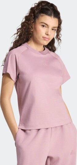 adidas Soft Lux T Shirt Rosa L