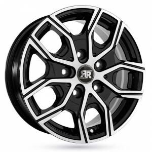 Racer Carver Shiny Black Machined Face 7.5x18 5/112 ET35 B66.5 Racer Carver Shiny Black Machined Face 7.5x18 5/112 ET35 B66.5