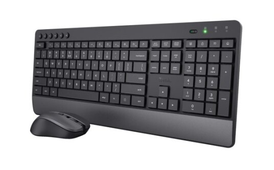 Trezo Comfort Wireless Keyboard & Mouse Set De Trezo Comfort Wireless Keyboard & Mouse Set De