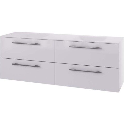 Servantskap Linn Bad Ingrid Dobbel med 4 Skuffer 110116D Servantskap Linn Bad Ingrid Dobbel med 4 Skuffer 110116D