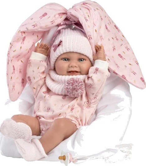 Llorens Nica Babydokke Vinyl 40 cm