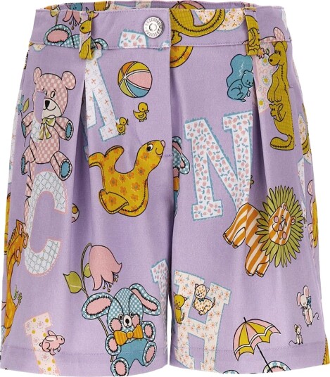Moschino Shorts Lilla m. Trykk Moschino 5 år 110 Shorts Moschino Shorts Lilla m. Trykk Moschino 5 år 110 Shorts