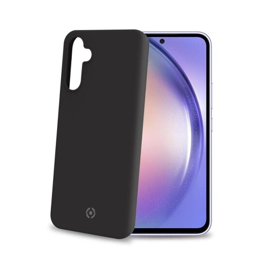 Celly Cromo Baksidedeksel for Samsung Galaxy A54 5G Svart - TPU