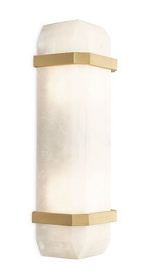 Pandora vägglampa alabaster