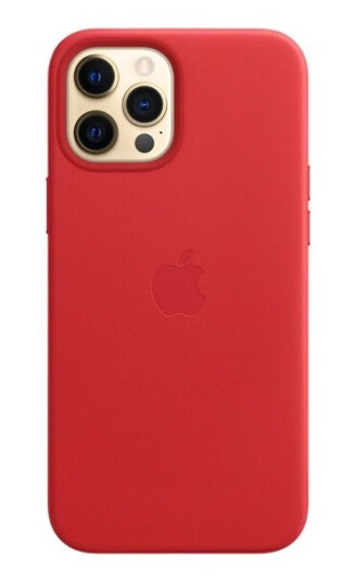 Apple - (Product) Red - Baksidedeksel For Mobiltelefon - Med Magsafe - Lær - Rød - For Iphone 12 Pro Max Apple - (Product) Red - Baksidedeksel For Mobiltelefon - Med Magsafe - Lær - Rød - For Iphone 12 Pro Max
