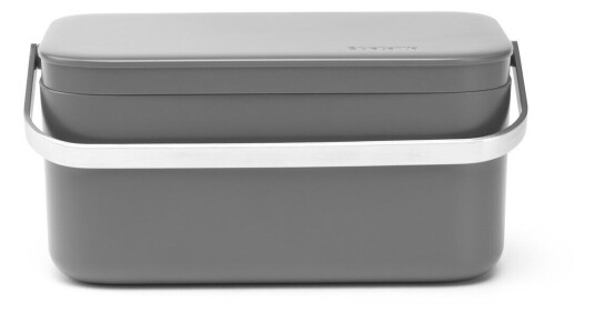 Brabantia Sinkside matavfallsbøtte 13 x 22 cm Mørkegrå