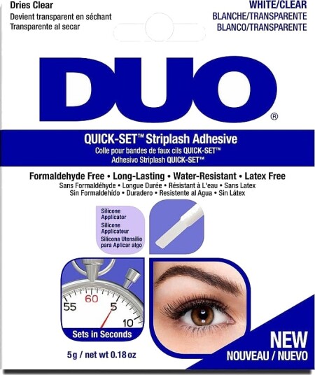 DUO Quick Set Brush On Lash Adhesive Clear DUO Quick Set Brush On Lash Adhesive Clear