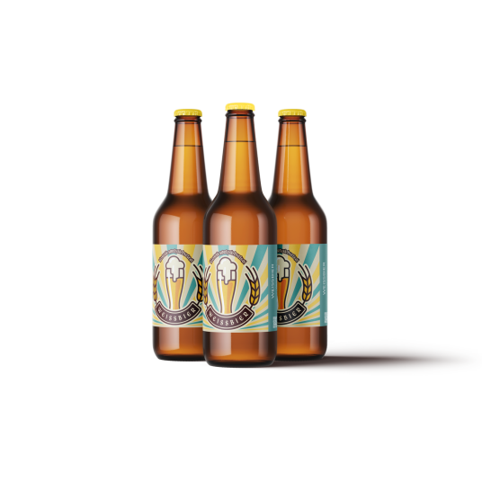 Weissbier Etikett 60 stk Passer til boks og flaske, 110 x 80 mm Weissbier Etikett 60 stk Passer til boks og flaske, 110 x 80 mm