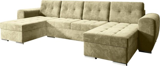 Listowel 4 seters Hjørnesovesofa Beige