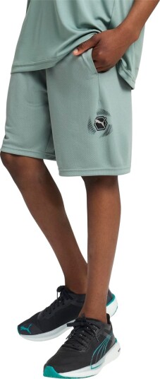 PUMA Active Sports Graphic Poly Shorts B Green 152
