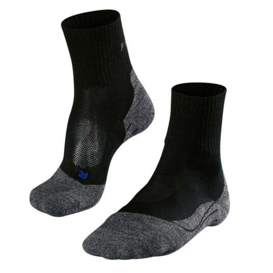 Falke TK2 Short Cool Men's Trekking Socks 44-45, Black-mix