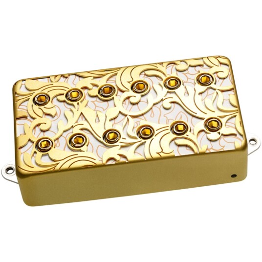 Dimarzio Dp287fsgfw Pickup Humbucker Utopia/neck F-Spaced Satin Gull/Hvit