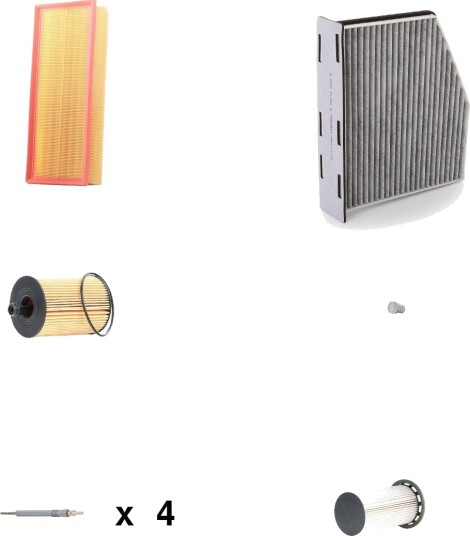 Servicepakke RIDEX 4682P8621