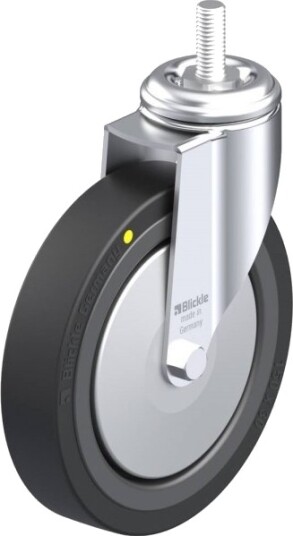 Blickle 750878 Lkra-Vpa 150K-El-Fa-Gs12 Hjul, Hjuldiameter 150 Mm, Bæreevne (Maks.) 100 Kg, 1 Stk