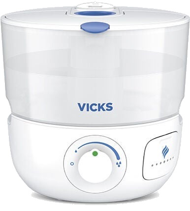 Vicks Top Fill Ultrasonic Humidifier with 2x Scent Pad Heater Vicks Top Fill Ultrasonic Humidifier with 2x Scent Pad Heater