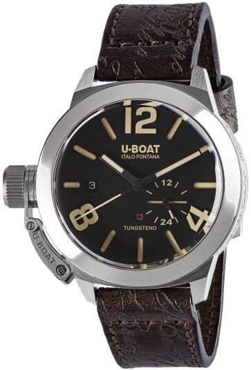 U Boat Herreklokke 8893 Classico Sort/Lær Ø42 mm U Boat Herreklokke 8893 Classico Sort/Lær Ø42 mm
