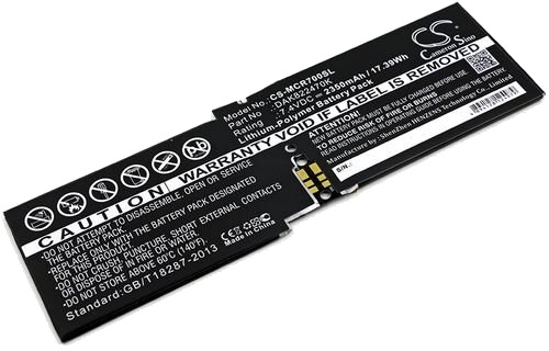 Batteri til Microsoft Surface CR7 13,5" mfl