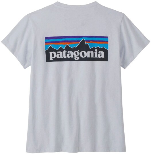 Patagonia W's P-6 Logo Responsibili-tee White XS