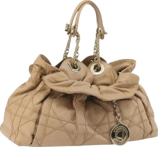 Dior Vintage Dame Pre owned Beige ONE SIZE,
