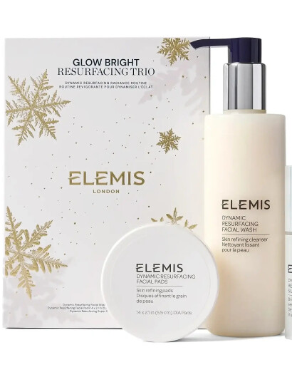Elemis Kit: Glow Bright Resurfacing Trio - Dynamic Resurfacing Radiance Routine - Cream - ONE SIZE