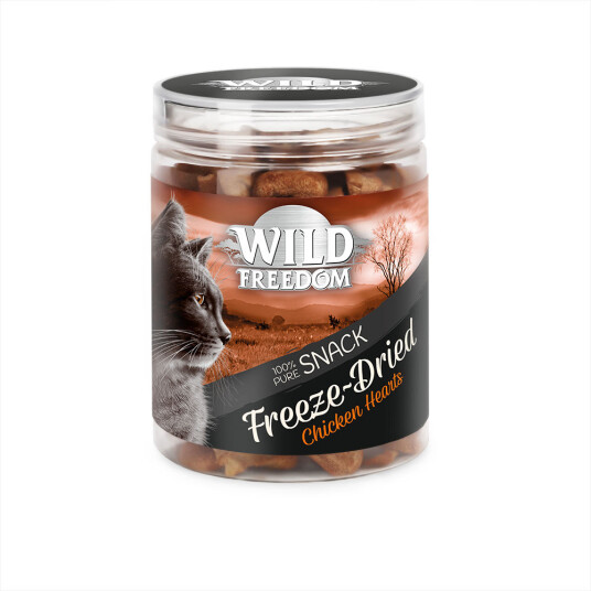 Wild Freedom Snacks Til Spesialpris Frysetørket: Kyllinghjerter 45 G Wild Freedom Snacks Til Spesialpris Frysetørket: Kyllinghjerter 45 G