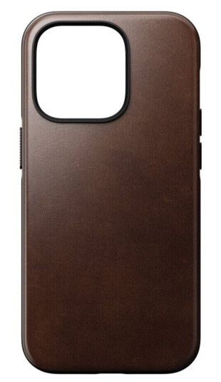 Nomad Iphone 14 Pro Deksel Modern Leather Case Horween Rustic Brown