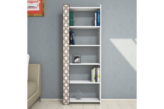 Bokhylle Amtorp 64 cm Hvit Bokhylle Amtorp 64 cm Hvit