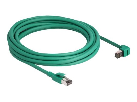 Delock Profinet Koblingskabel Rj-45 Hann Til Rj-45 Hann Vinklet 5 M 7 Mm Sf/Utp Cat 6 Grønn Delock Profinet Koblingskabel Rj-45 Hann Til Rj-45 Hann Vinklet 5 M 7 Mm Sf/Utp Cat 6 Grønn