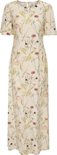 JDY Jdyace Life S/S Long Dress Wvn Cream L JDY Jdyace Life S/S Long Dress Wvn Cream L