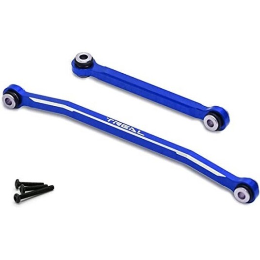 Treal Alu Steering Link Set Blue FCX24